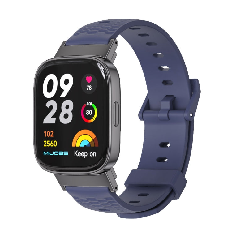Mijobs Honeycomb Texture TPU Watch Band, For Redmi Watch 3