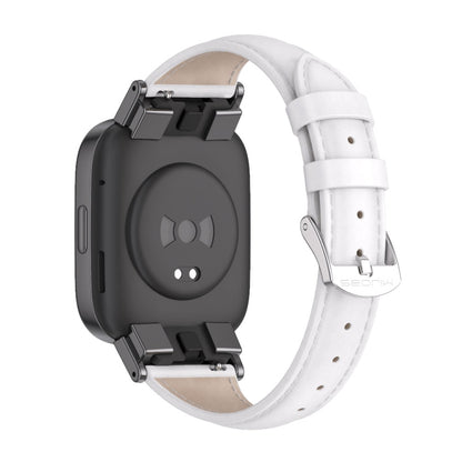 Mijobs Genuine Leather Slim Watch Band, For Redmi Watch 3