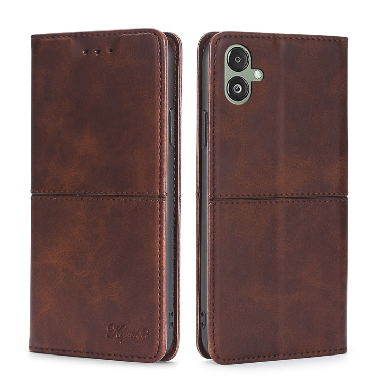 Cow Texture Magnetic Leather Phone Case, For Samsung Galaxy M55 5G, For Samsung Galaxy M15 5G, For Samsung Galaxy Xcover 7 5G, For Samsung Galaxy S24 Ultra 5G, For Samsung Galaxy S24+ 5G, For Samsung Galaxy S24 5G, For Samsung Galaxy F14 5G            ...