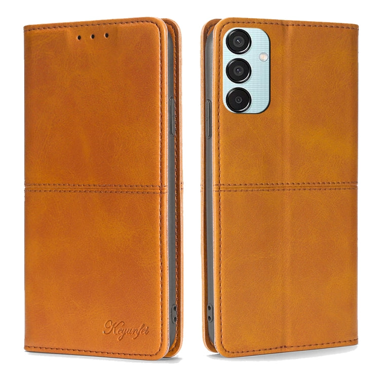 Cow Texture Magnetic Leather Phone Case, For Samsung Galaxy M55 5G, For Samsung Galaxy M15 5G, For Samsung Galaxy Xcover 7 5G, For Samsung Galaxy S24 Ultra 5G, For Samsung Galaxy S24+ 5G, For Samsung Galaxy S24 5G, For Samsung Galaxy F14 5G            ...