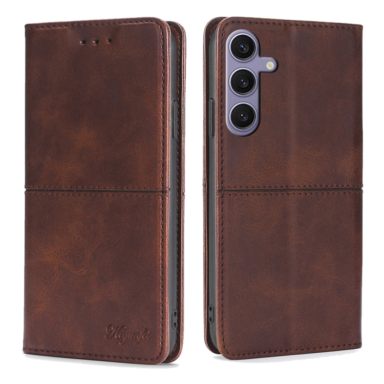 Cow Texture Magnetic Leather Phone Case, For Samsung Galaxy M55 5G, For Samsung Galaxy M15 5G, For Samsung Galaxy Xcover 7 5G, For Samsung Galaxy S24 Ultra 5G, For Samsung Galaxy S24+ 5G, For Samsung Galaxy S24 5G, For Samsung Galaxy F14 5G            ...