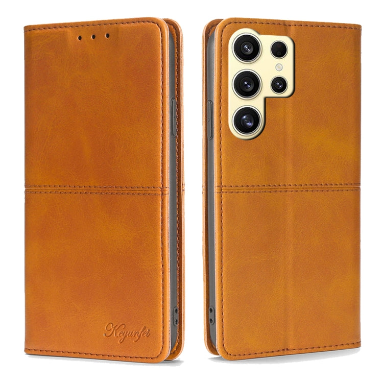Cow Texture Magnetic Leather Phone Case, For Samsung Galaxy M55 5G, For Samsung Galaxy M15 5G, For Samsung Galaxy Xcover 7 5G, For Samsung Galaxy S24 Ultra 5G, For Samsung Galaxy S24+ 5G, For Samsung Galaxy S24 5G, For Samsung Galaxy F14 5G            ...