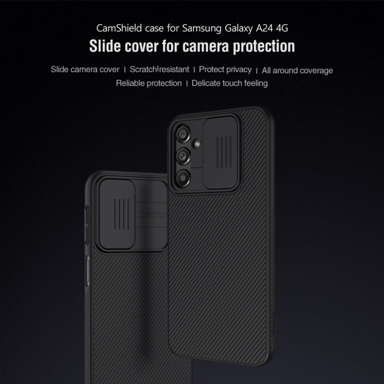 NILLKIN Black Mirror Series Camshield PC Phone Case, For Samsung Galaxy A15 5G, For Samsung Galaxy A34 5G, For Samsung Galaxy A24 4G, For Samsung Galaxy A25, For Samsung Galaxy M54 5G