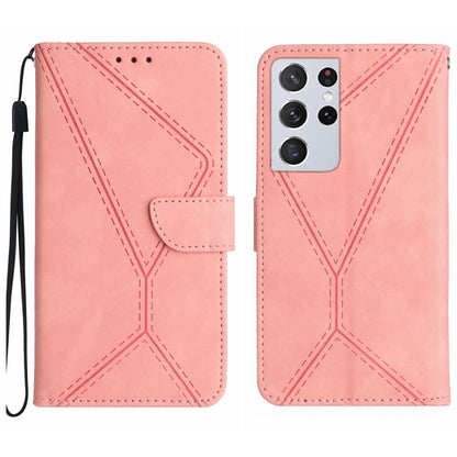 Stitching Embossed Leather Phone Case, For Samsung Galaxy S21 Ultra 5G, For Samsung Galaxy S20, For Samsung Galaxy S20+, For Samsung Galaxy S20 Ultra, For Samsung Galaxy S20 FE, For Samsung Galaxy S10, For Samsung Galaxy S10+, For Samsung Galaxy Note20