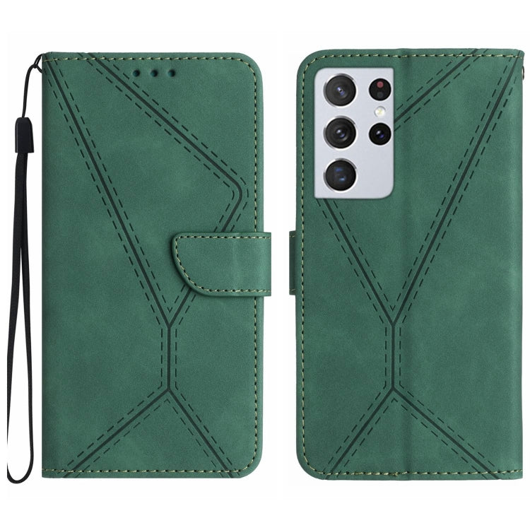 Stitching Embossed Leather Phone Case, For Samsung Galaxy S21 Ultra 5G, For Samsung Galaxy S20, For Samsung Galaxy S20+, For Samsung Galaxy S20 Ultra, For Samsung Galaxy S20 FE, For Samsung Galaxy S10, For Samsung Galaxy S10+, For Samsung Galaxy Note20