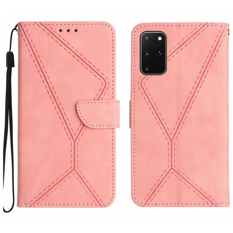 Stitching Embossed Leather Phone Case, For Samsung Galaxy S21 Ultra 5G, For Samsung Galaxy S20, For Samsung Galaxy S20+, For Samsung Galaxy S20 Ultra, For Samsung Galaxy S20 FE, For Samsung Galaxy S10, For Samsung Galaxy S10+, For Samsung Galaxy Note20