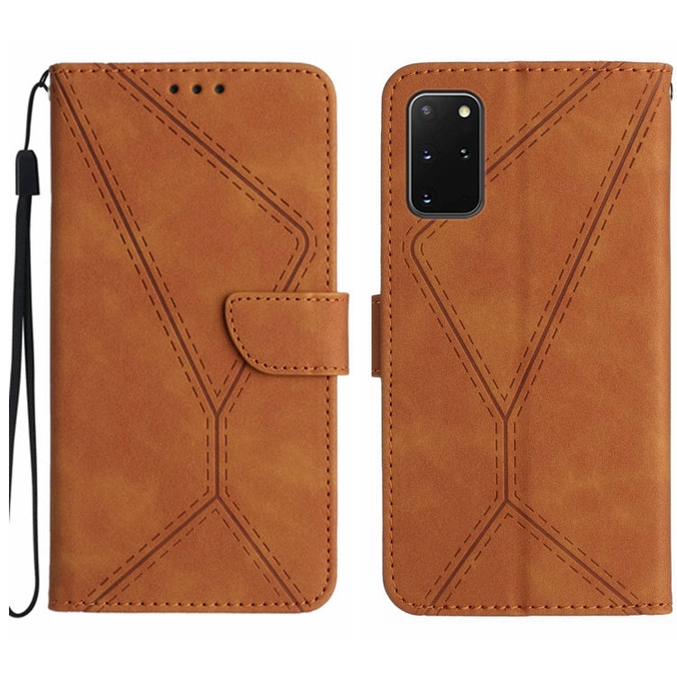Stitching Embossed Leather Phone Case, For Samsung Galaxy S21 Ultra 5G, For Samsung Galaxy S20, For Samsung Galaxy S20+, For Samsung Galaxy S20 Ultra, For Samsung Galaxy S20 FE, For Samsung Galaxy S10, For Samsung Galaxy S10+, For Samsung Galaxy Note20