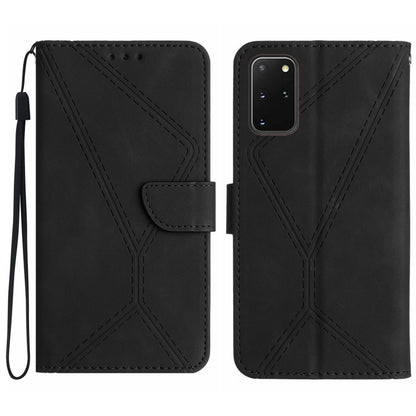 Stitching Embossed Leather Phone Case, For Samsung Galaxy S21 Ultra 5G, For Samsung Galaxy S20, For Samsung Galaxy S20+, For Samsung Galaxy S20 Ultra, For Samsung Galaxy S20 FE, For Samsung Galaxy S10, For Samsung Galaxy S10+, For Samsung Galaxy Note20