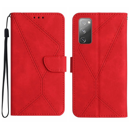Stitching Embossed Leather Phone Case, For Samsung Galaxy S21 Ultra 5G, For Samsung Galaxy S20, For Samsung Galaxy S20+, For Samsung Galaxy S20 Ultra, For Samsung Galaxy S20 FE, For Samsung Galaxy S10, For Samsung Galaxy S10+, For Samsung Galaxy Note20