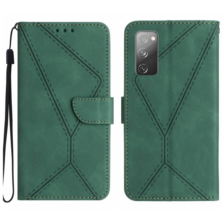 Stitching Embossed Leather Phone Case, For Samsung Galaxy S21 Ultra 5G, For Samsung Galaxy S20, For Samsung Galaxy S20+, For Samsung Galaxy S20 Ultra, For Samsung Galaxy S20 FE, For Samsung Galaxy S10, For Samsung Galaxy S10+, For Samsung Galaxy Note20