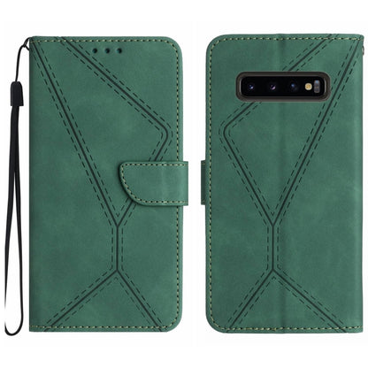 Stitching Embossed Leather Phone Case, For Samsung Galaxy S21 Ultra 5G, For Samsung Galaxy S20, For Samsung Galaxy S20+, For Samsung Galaxy S20 Ultra, For Samsung Galaxy S20 FE, For Samsung Galaxy S10, For Samsung Galaxy S10+, For Samsung Galaxy Note20