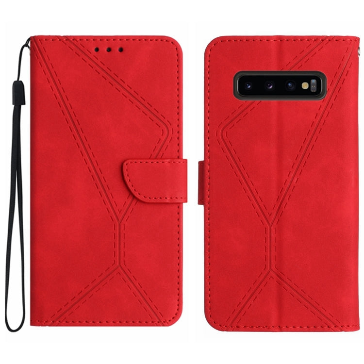 Stitching Embossed Leather Phone Case, For Samsung Galaxy S21 Ultra 5G, For Samsung Galaxy S20, For Samsung Galaxy S20+, For Samsung Galaxy S20 Ultra, For Samsung Galaxy S20 FE, For Samsung Galaxy S10, For Samsung Galaxy S10+, For Samsung Galaxy Note20