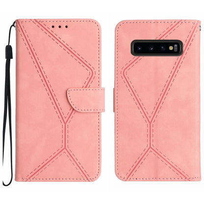 Stitching Embossed Leather Phone Case, For Samsung Galaxy S21 Ultra 5G, For Samsung Galaxy S20, For Samsung Galaxy S20+, For Samsung Galaxy S20 Ultra, For Samsung Galaxy S20 FE, For Samsung Galaxy S10, For Samsung Galaxy S10+, For Samsung Galaxy Note20