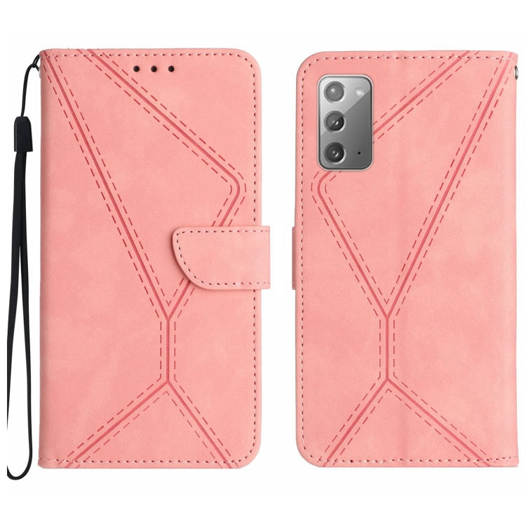 Stitching Embossed Leather Phone Case, For Samsung Galaxy S21 Ultra 5G, For Samsung Galaxy S20, For Samsung Galaxy S20+, For Samsung Galaxy S20 Ultra, For Samsung Galaxy S20 FE, For Samsung Galaxy S10, For Samsung Galaxy S10+, For Samsung Galaxy Note20