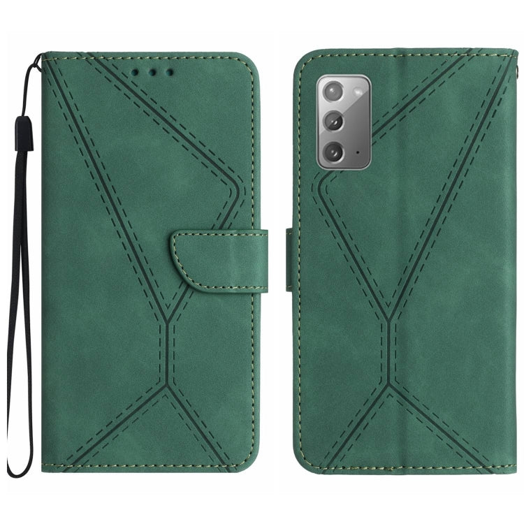 Stitching Embossed Leather Phone Case, For Samsung Galaxy S21 Ultra 5G, For Samsung Galaxy S20, For Samsung Galaxy S20+, For Samsung Galaxy S20 Ultra, For Samsung Galaxy S20 FE, For Samsung Galaxy S10, For Samsung Galaxy S10+, For Samsung Galaxy Note20