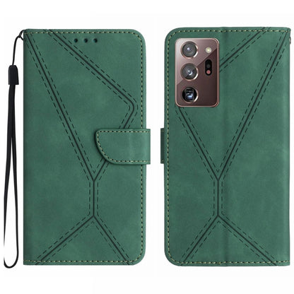 Stitching Embossed Leather Phone Case, For Samsung Galaxy Note20 Ultra, For Samsung Galaxy Note10+, For Samsung Galaxy A03 164mm, For Samsung Galaxy A03 166mm, For Samsung Galaxy A03s 165.8mm, For Samsung Galaxy A03s 166mm                              ...
