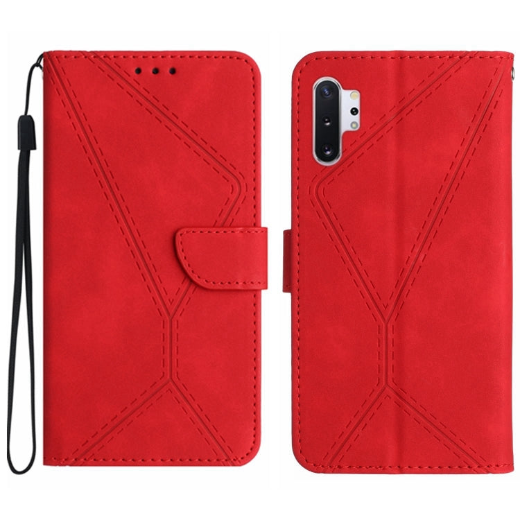 Stitching Embossed Leather Phone Case, For Samsung Galaxy Note20 Ultra, For Samsung Galaxy Note10+, For Samsung Galaxy A03 164mm, For Samsung Galaxy A03 166mm, For Samsung Galaxy A03s 165.8mm, For Samsung Galaxy A03s 166mm                              ...