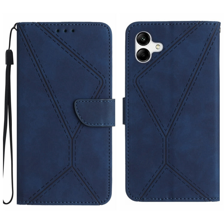 Stitching Embossed Leather Phone Case, For Samsung Galaxy Note20 Ultra, For Samsung Galaxy Note10+, For Samsung Galaxy A03 164mm, For Samsung Galaxy A03 166mm, For Samsung Galaxy A03s 165.8mm, For Samsung Galaxy A03s 166mm                              ...
