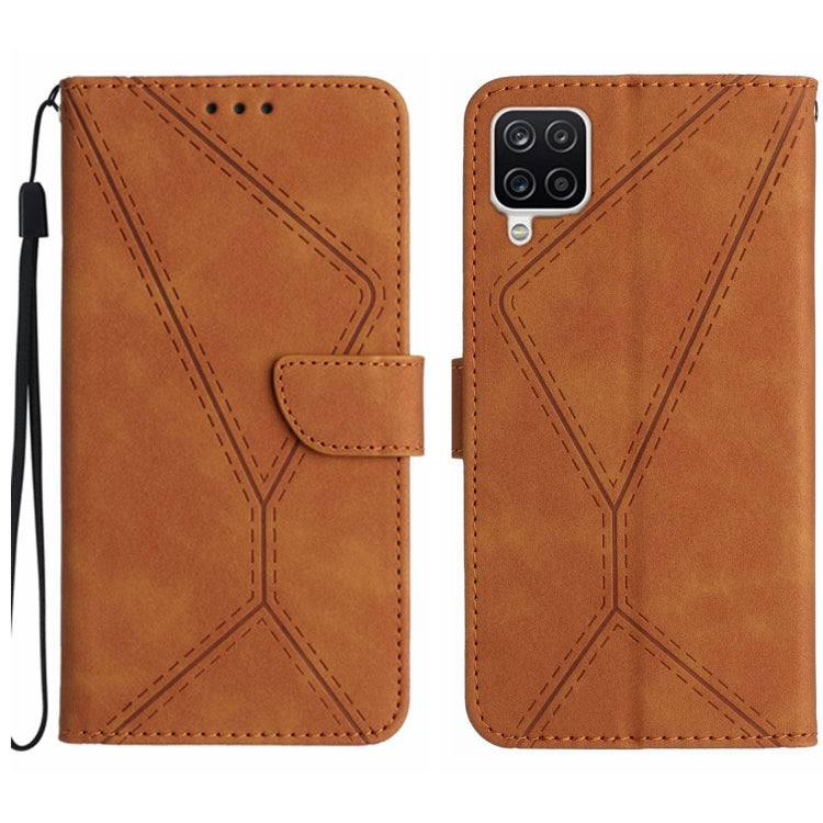 Stitching Embossed Leather Phone Case, For Samsung Galaxy A12 / M12, For Samsung Galaxy A13 4G, For Samsung Galaxy A13 5G / M13 5G, For Samsung Galaxy A14 5G / A14 4G, For Samsung Galaxy A20 / A30, For Samsung Galaxy A20e / A10e, For Samsung Galaxy A22...