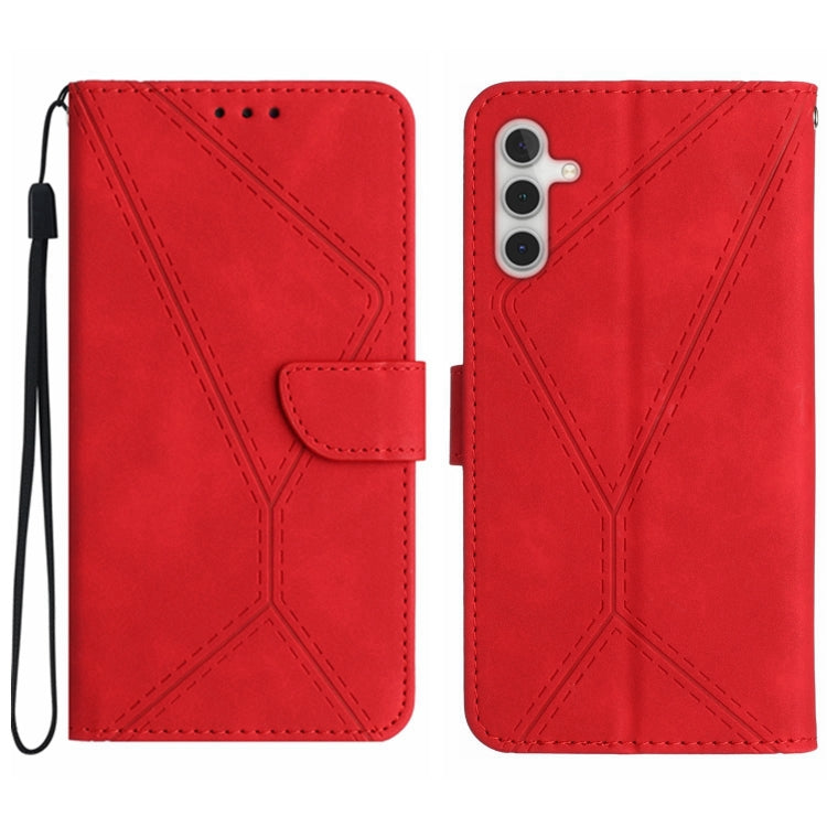 Stitching Embossed Leather Phone Case, For Samsung Galaxy A12 / M12, For Samsung Galaxy A13 4G, For Samsung Galaxy A13 5G / M13 5G, For Samsung Galaxy A14 5G / A14 4G, For Samsung Galaxy A20 / A30, For Samsung Galaxy A20e / A10e, For Samsung Galaxy A22...