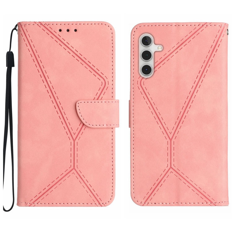 Stitching Embossed Leather Phone Case, For Samsung Galaxy A12 / M12, For Samsung Galaxy A13 4G, For Samsung Galaxy A13 5G / M13 5G, For Samsung Galaxy A14 5G / A14 4G, For Samsung Galaxy A20 / A30, For Samsung Galaxy A20e / A10e, For Samsung Galaxy A22...