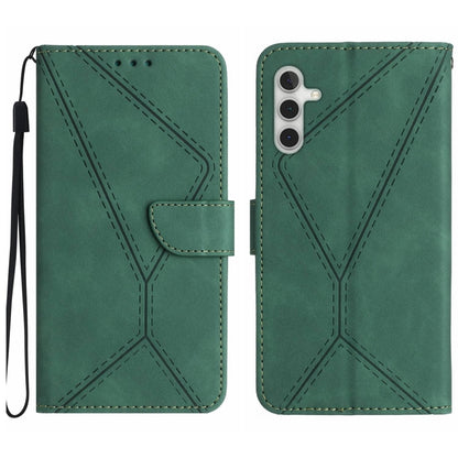 Stitching Embossed Leather Phone Case, For Samsung Galaxy A12 / M12, For Samsung Galaxy A13 4G, For Samsung Galaxy A13 5G / M13 5G, For Samsung Galaxy A14 5G / A14 4G, For Samsung Galaxy A20 / A30, For Samsung Galaxy A20e / A10e, For Samsung Galaxy A22...
