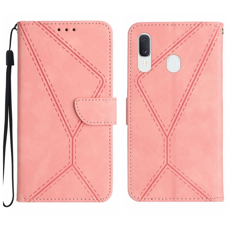 Stitching Embossed Leather Phone Case, For Samsung Galaxy A23 4G / 5G, For Samsung Galaxy A24 4G, For Samsung Galaxy A32 4G, For Samsung Galaxy A32 5G, For Samsung Galaxy A33 5G, For Samsung Galaxy A34 5G, For Samsung Galaxy A40                        ...