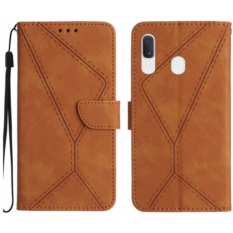 Stitching Embossed Leather Phone Case, For Samsung Galaxy A23 4G / 5G, For Samsung Galaxy A24 4G, For Samsung Galaxy A32 4G, For Samsung Galaxy A32 5G, For Samsung Galaxy A33 5G, For Samsung Galaxy A34 5G, For Samsung Galaxy A40                        ...