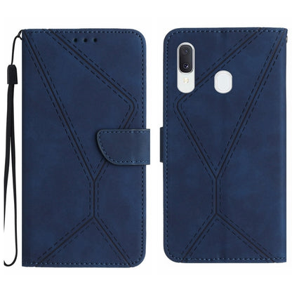 Stitching Embossed Leather Phone Case, For Samsung Galaxy A23 4G / 5G, For Samsung Galaxy A24 4G, For Samsung Galaxy A32 4G, For Samsung Galaxy A32 5G, For Samsung Galaxy A33 5G, For Samsung Galaxy A34 5G, For Samsung Galaxy A40                        ...