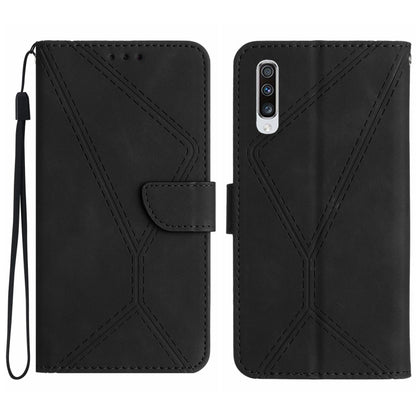 Stitching Embossed Leather Phone Case, For Samsung Galaxy A51 4G, For Samsung Galaxy A51 5G, For Samsung Galaxy A52 / A52s, For Samsung Galaxy A53 5G, For Samsung Galaxy A54 5G, For Samsung Galaxy A70 / A70s, For Samsung Galaxy A71 4G                  ...