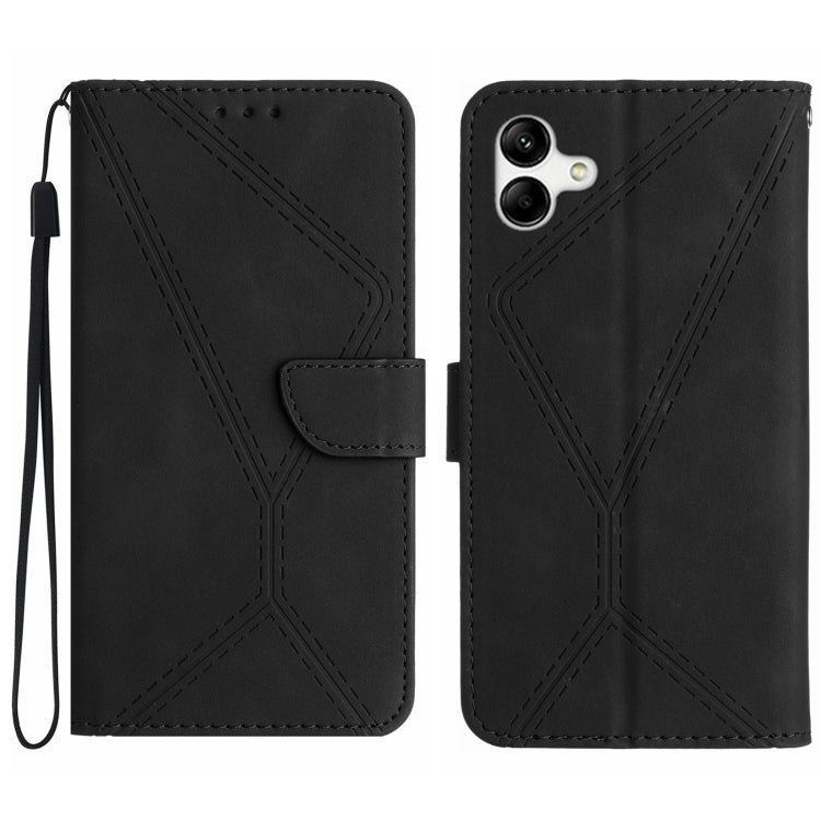 Stitching Embossed Leather Phone Case, For Samsung Galaxy A72 4G/5G, For Samsung Galaxy A73 5G, For Samsung Galaxy F14 5G, For Samsung Galaxy M14 5G, For Samsung Galaxy M33 5G, For Samsung Galaxy M53 5G, For Samsung Galaxy M54 5G