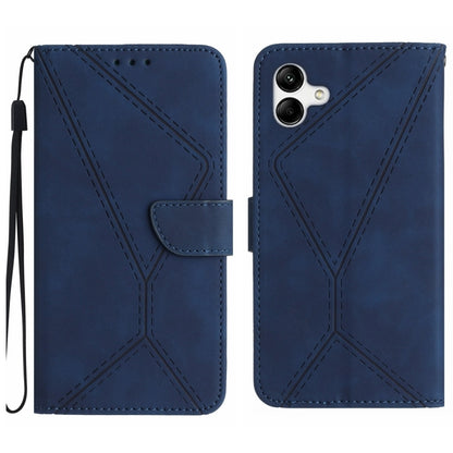 Stitching Embossed Leather Phone Case, For Samsung Galaxy A72 4G/5G, For Samsung Galaxy A73 5G, For Samsung Galaxy F14 5G, For Samsung Galaxy M14 5G, For Samsung Galaxy M33 5G, For Samsung Galaxy M53 5G, For Samsung Galaxy M54 5G