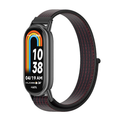 Mijobs Breathable Nylon Loop Watch Band, For Xiaomi Smart Band 10 / 9 / 8