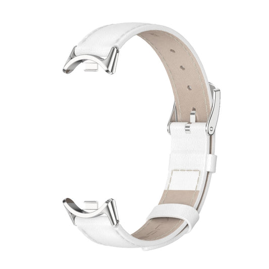 Mijobs Genuine Leather Watch Band, For Xiaomi Smart Band 10 / 9 / 8