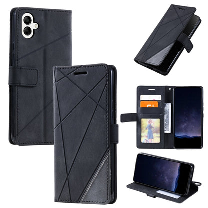 Skin Feel Splicing Leather Phone Case, For Samsung Galaxy Xcover 7, For Samsung Galaxy A55 5G, For Samsung Galaxy A35 5G, For Samsung Galaxy S24 Ultra 5G, For Samsung Galaxy S24+ 5G, For Samsung Galaxy S24 5G, For Samsung Galaxy A15                    ...