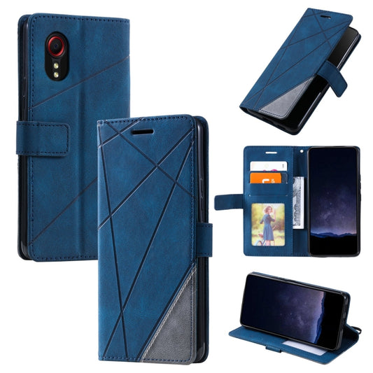 Skin Feel Splicing Leather Phone Case, For Samsung Galaxy Xcover 7, For Samsung Galaxy A55 5G, For Samsung Galaxy A35 5G, For Samsung Galaxy S24 Ultra 5G, For Samsung Galaxy S24+ 5G, For Samsung Galaxy S24 5G, For Samsung Galaxy A15