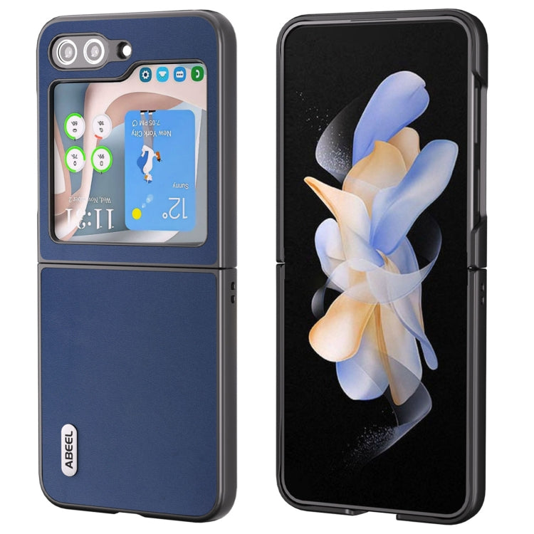 ABEEL Genuine Leather Xiaoya Series Phone Case, For Samsung Galaxy Z Flip6 / Flip7 FE, For Samsung Galaxy Z Fold6, For Samsung Galaxy Z Fold5, For Samsung Galaxy Z Flip5