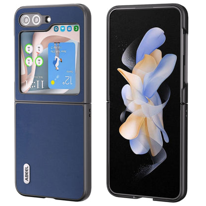 ABEEL Genuine Leather Xiaoya Series Phone Case, For Samsung Galaxy Z Flip6 / Flip7 FE, For Samsung Galaxy Z Fold6, For Samsung Galaxy Z Fold5, For Samsung Galaxy Z Flip5