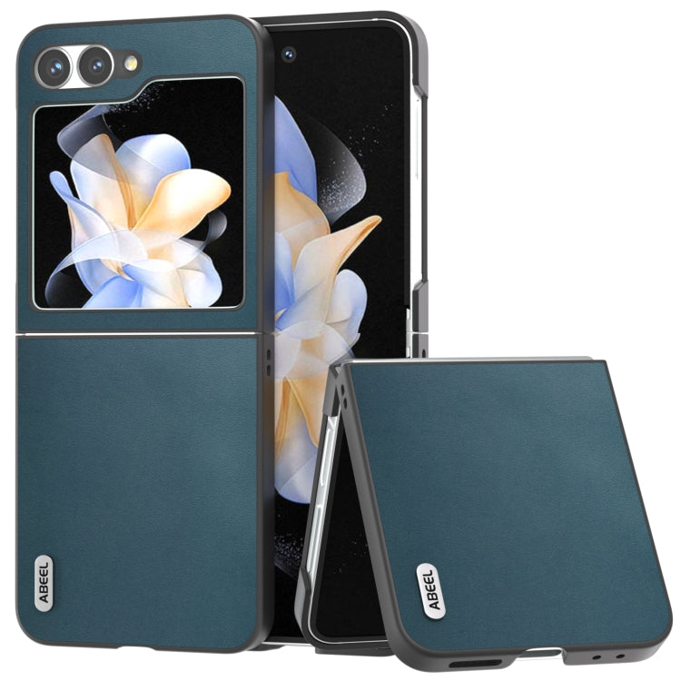 ABEEL Genuine Leather Xiaoya Series Phone Case, For Samsung Galaxy Z Flip6 / Flip7 FE, For Samsung Galaxy Z Fold6, For Samsung Galaxy Z Fold5, For Samsung Galaxy Z Flip5