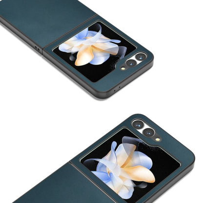 ABEEL Genuine Leather Xiaoya Series Phone Case, For Samsung Galaxy Z Flip6 / Flip7 FE, For Samsung Galaxy Z Fold6, For Samsung Galaxy Z Fold5, For Samsung Galaxy Z Flip5