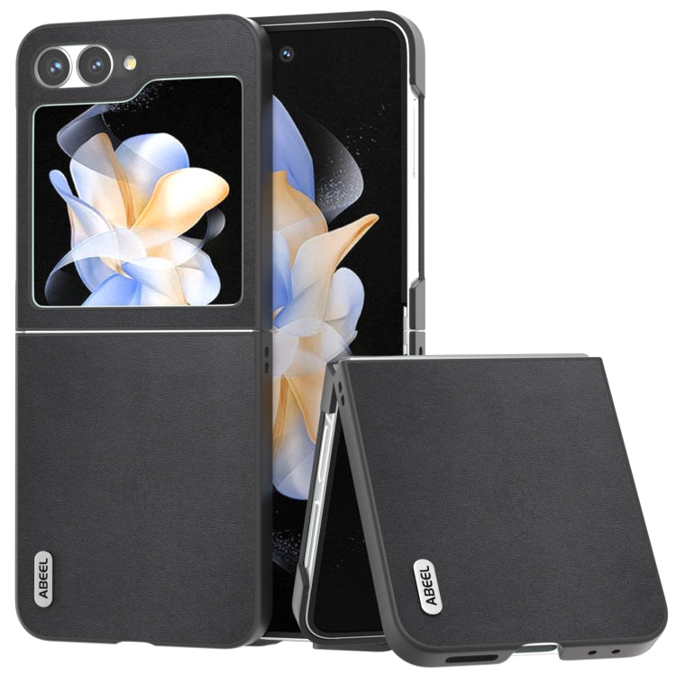 ABEEL Genuine Leather Xiaoya Series Phone Case, For Samsung Galaxy Z Flip6 / Flip7 FE, For Samsung Galaxy Z Fold6, For Samsung Galaxy Z Fold5, For Samsung Galaxy Z Flip5