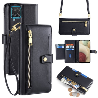 Sheep Texture Cross-body Zipper Wallet Leather Phone Case, For Samsung Galaxy A22 5G, For Samsung Galaxy S21 FE 5G, For Samsung Galaxy S21 5G, For Samsung Galaxy A32 4G, For Samsung Galaxy S21+ 5G, For Samsung Galaxy S21 Ultra 5G, For Samsung Galaxy A1...