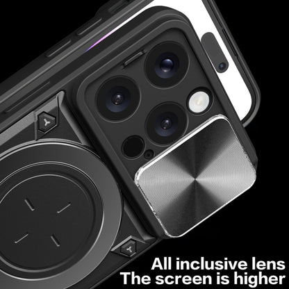 CD Texture Sliding Camshield Magnetic Holder Phone Case, For iPhone 16 Pro, For iPhone 16 Plus, For iPhone 16, For iPhone 15 Pro Max, For iPhone 15 Pro, For iPhone 15 Plus, For iPhone 15, For iPhone 14 Plus
