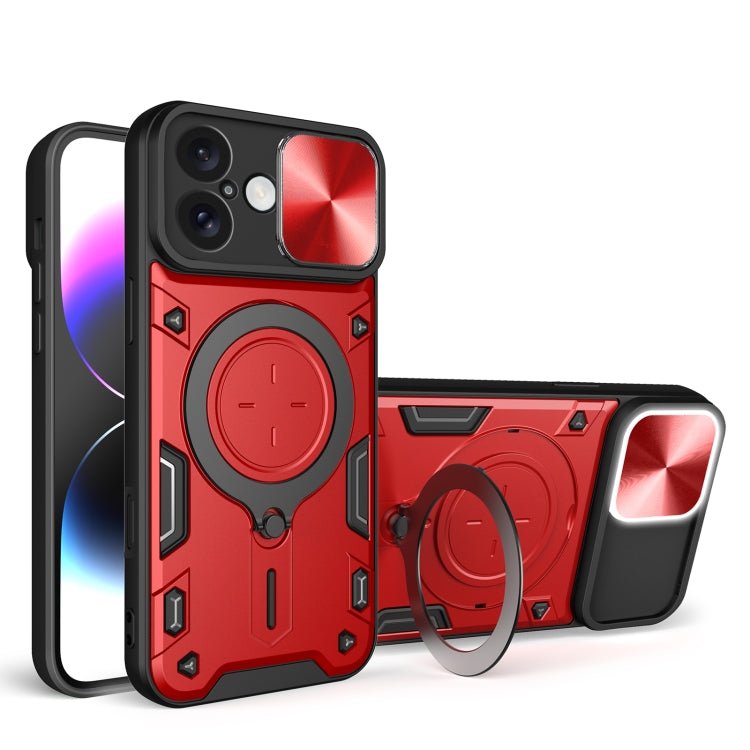 CD Texture Sliding Camshield Magnetic Holder Phone Case, For iPhone 16, For iPhone 15 Pro Max, For iPhone 15 Pro, For iPhone 15 Plus, For iPhone 15, For iPhone 14 Plus, For iPhone 14, For iPhone 14 Pro