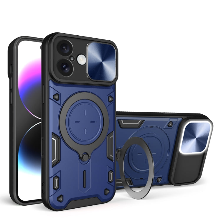 CD Texture Sliding Camshield Magnetic Holder Phone Case, For iPhone 16, For iPhone 15 Pro Max, For iPhone 15 Pro, For iPhone 15 Plus, For iPhone 15, For iPhone 14 Plus, For iPhone 14, For iPhone 14 Pro