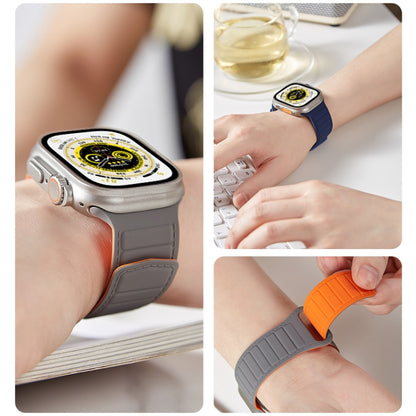 Loop Magnetic Silicone Watch Band, For Apple Watch 8 45mm, For Apple Watch SE 2022 40mm, For Apple Watch SE 2022 44mm
