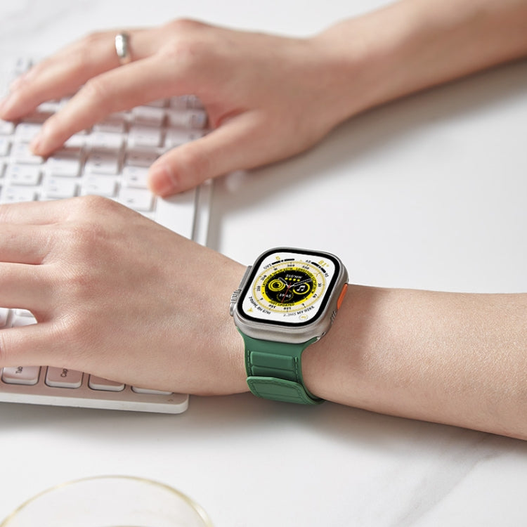 Loop Magnetic Silicone Watch Band, For Apple Watch SE 44mm, For Apple Watch 6 40mm, For Apple Watch 6 44mm