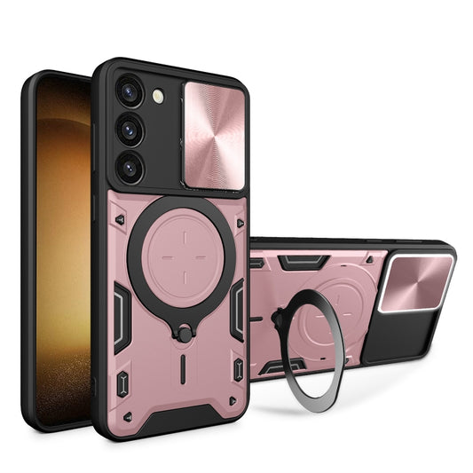 CD Texture Sliding Camshield Magnetic Holder Phone Case, For Samsung Galaxy S23+ 5G, For Samsung Galaxy S23 5G, For Samsung Galaxy S20 FE, For Samsung Galaxy A73 5G, For Samsung Galaxy A33 5G, For Samsung Galaxy A13 4G, For Samsung Galaxy S22 Ultra 5G ...