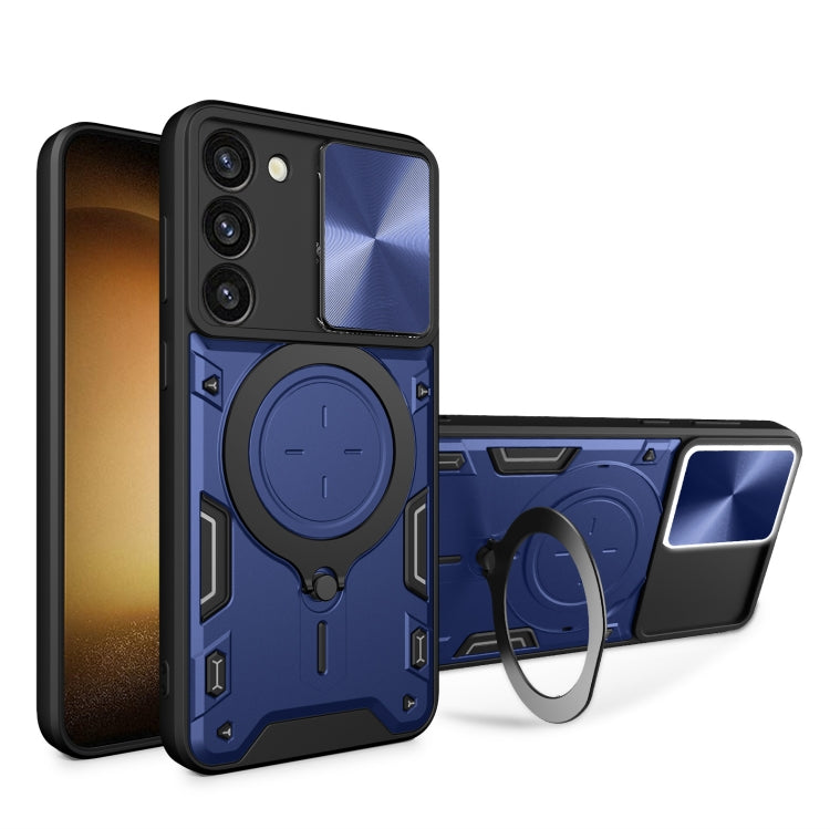 CD Texture Sliding Camshield Magnetic Holder Phone Case, For Samsung Galaxy S23+ 5G, For Samsung Galaxy S23 5G, For Samsung Galaxy S20 FE, For Samsung Galaxy A73 5G, For Samsung Galaxy A33 5G, For Samsung Galaxy A13 4G, For Samsung Galaxy S22 Ultra 5G ...