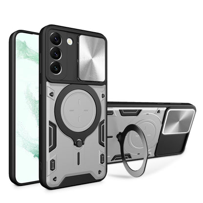 CD Texture Sliding Camshield Magnetic Holder Phone Case, For Samsung Galaxy S23+ 5G, For Samsung Galaxy S23 5G, For Samsung Galaxy S20 FE, For Samsung Galaxy A73 5G, For Samsung Galaxy A33 5G, For Samsung Galaxy A13 4G, For Samsung Galaxy S22 Ultra 5G ...